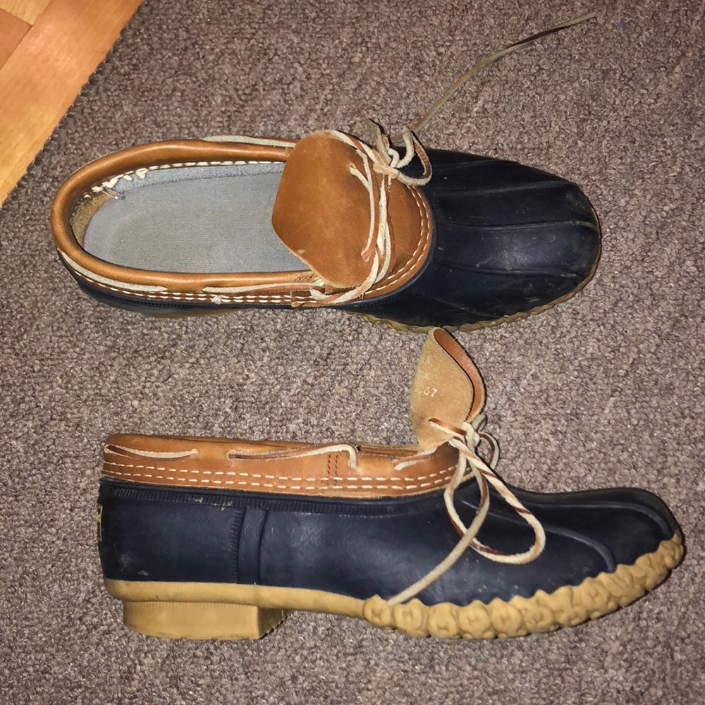 make an offer! women’s short bean boots rubber moc